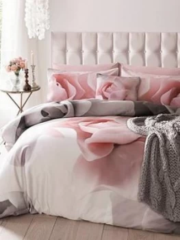 Image of Ted Baker Porcelain Rose Cotton 220 Thread Count Pillowcases (Pair)