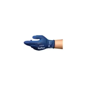 Image of Ansell - hyflex 11-819 esd Touch Screen glove sz large - Blue - Blue