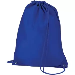 image of Gymsac Shoulder Carry Bag - 7 Litres (One Size) (Bright Royal) - Quadra