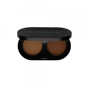 image of Sigma Color + Shape Brow Powder Duo (Various Shades) - Medium