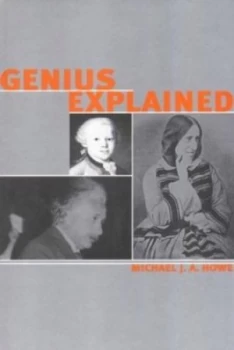 Image of Genius Explained by Michael J. A. Howe Paperback