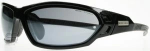 Image of Bloc Scorpion Sunglasses Shiny Black / Smoke X301 75mm