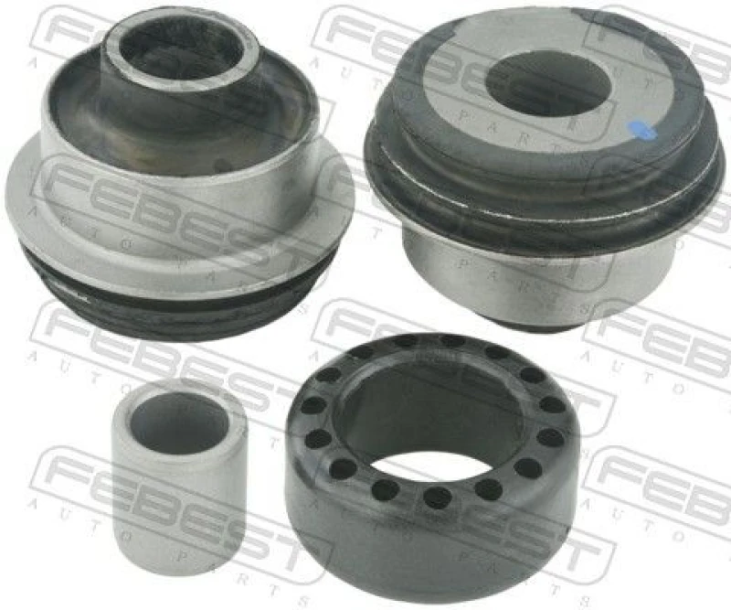 Image of Trailing arm / Suspension arm bush FEBEST BZAB-056-KIT