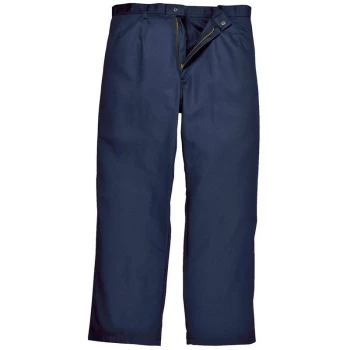 image of Portwest - BZ30NAR5XL - sz 5XL Bizweld Trousers - Navy