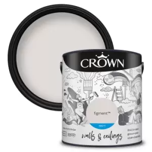 image of Crown Matt Emulsion Paint Figment - 2.5 litres