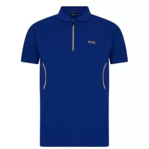 Image of Boss Boss Philix Polo Shirt - Blue