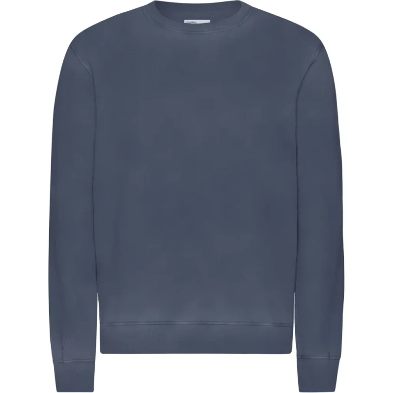 Image of Colorful Standard Sweater Colorful Standard Classic Organic Neptune Blue Bleu Unisex XS