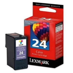 image of Lexmark 24 Colour Ink Cartridge