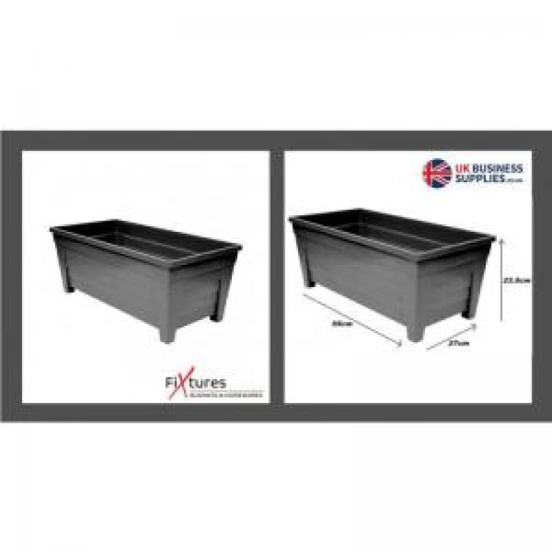 Image of Thumbs Up Grosvenor 100341012 Black Trough