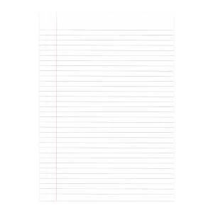 Image of Loose Leaf Paper A4 Ruled with Margin Pack of 2500 EN09808