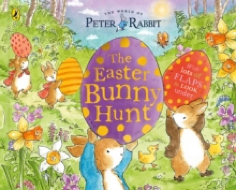 Image of Peter Rabbit: The Easter Bunny Hunt : A Lift-the-Flap Storybook Paperback / softback