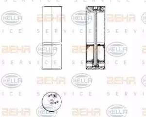 Image of Air Conditioning dehumidifier 8FT351196-581 by BEHR Roof Fitting