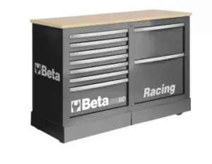 image of Beta Tools C39MD-G "Racing" Mobile Roller Cab Grey 039390102