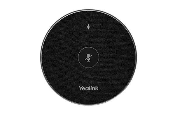 image of Yealink Yealink VCM36-W video conferencing accessory Microphone Black VCM36W