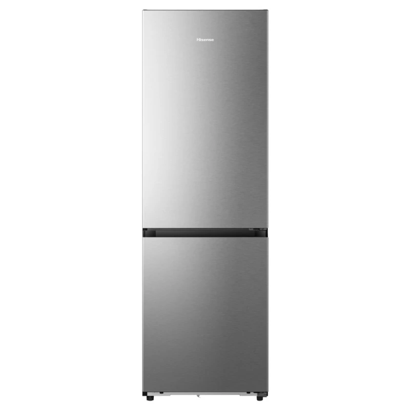 Image of Hisense KitchenFit RB3K330SAIC WiFi Connected 186cm 60/40 No Frost Fridge Freezer - Stainless Steel - C Rated
