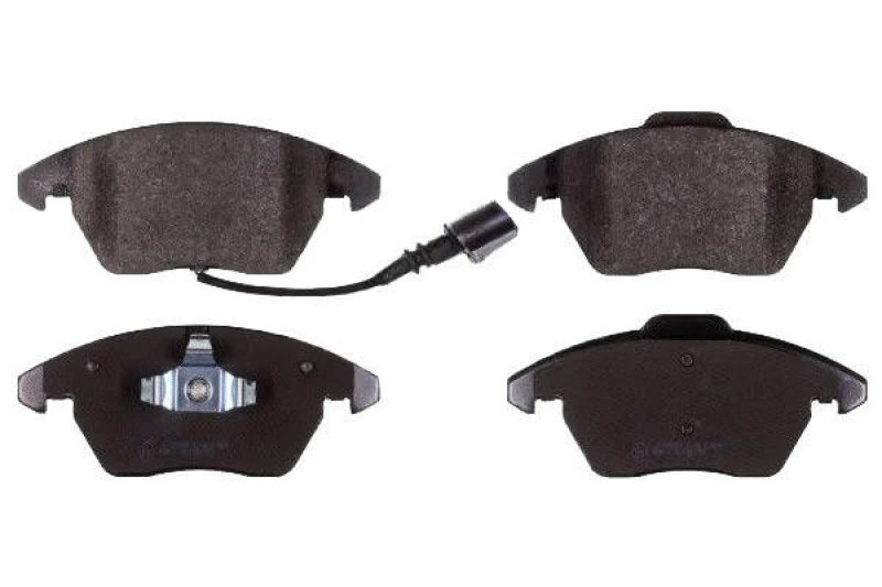 Image of Blue PRINT ADV184204 Brake pad set Front Axle, incl. wear warning contact, with piston clip Brake Pad Set,disc brake (402)