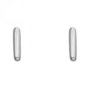 image of Initial I Sterling Silver Stud Earrings E6026