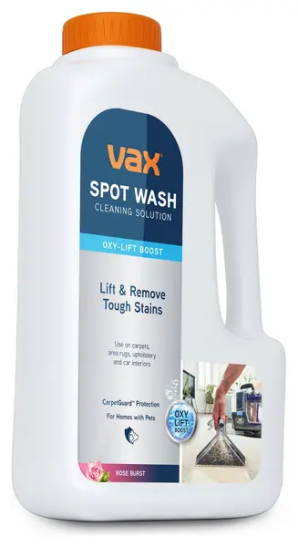 Image of Vax Spot Wash Oxy-Lift Boost Carpet Cleaning Solution 1.5L