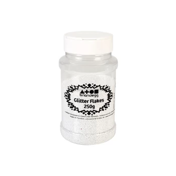 Image of Glitter Tub of 250g White - Brian Clegg