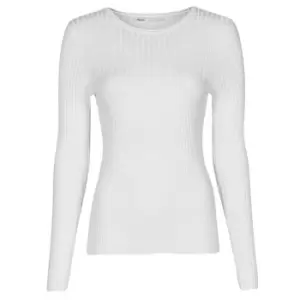 image of Only ONLNATALIA womens Sweater in White - Sizes S,M,L,XL