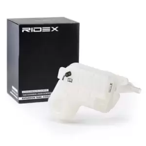 Image of RIDEX Expansion Tank with sensor 397E0090 Coolant Expansion Tank,Coolant Reservoir AUDI,A6 Avant (4F5, C6),A6 Limousine (4F2, C6),A6 Allroad (4FH, C6)
