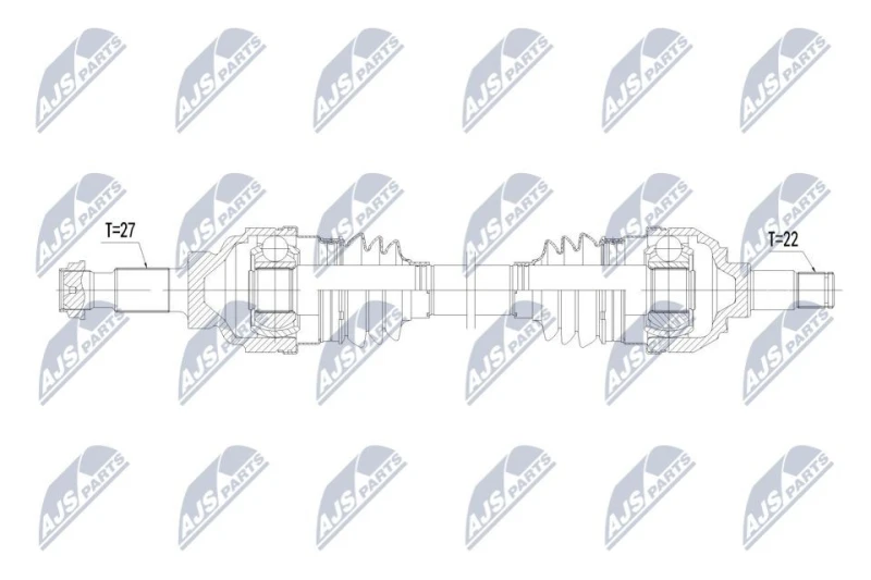 Image of NTY Drive shaft NTY NPW-ME-215