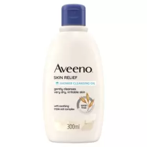 image of Aveeno Skin Relief Shower Cleansing Oil 300ml