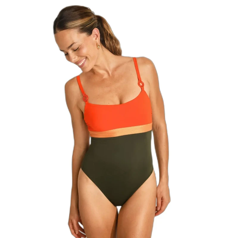 Image of Livia Womens 1 Piece swimsuit Livia Alenka Formosa Vert Female 36