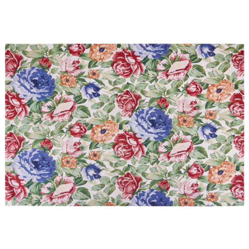 Image of Beliani Rug Farwan Multicolour 200 X 300 Cm Cotton