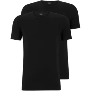 image of Boss Boss 2 Pack Slim T-Shirt Mens - Black