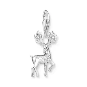 THOMAS SABO Silver Red Deer Charm