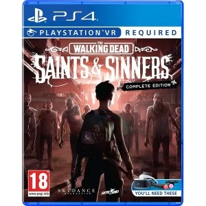 Image of The Walking Dead Saints & Sinners PS4 Game