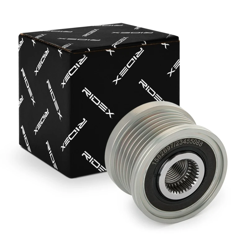 Image of RIDEX Alternator clutch pulley RIDEX 1390F0125
