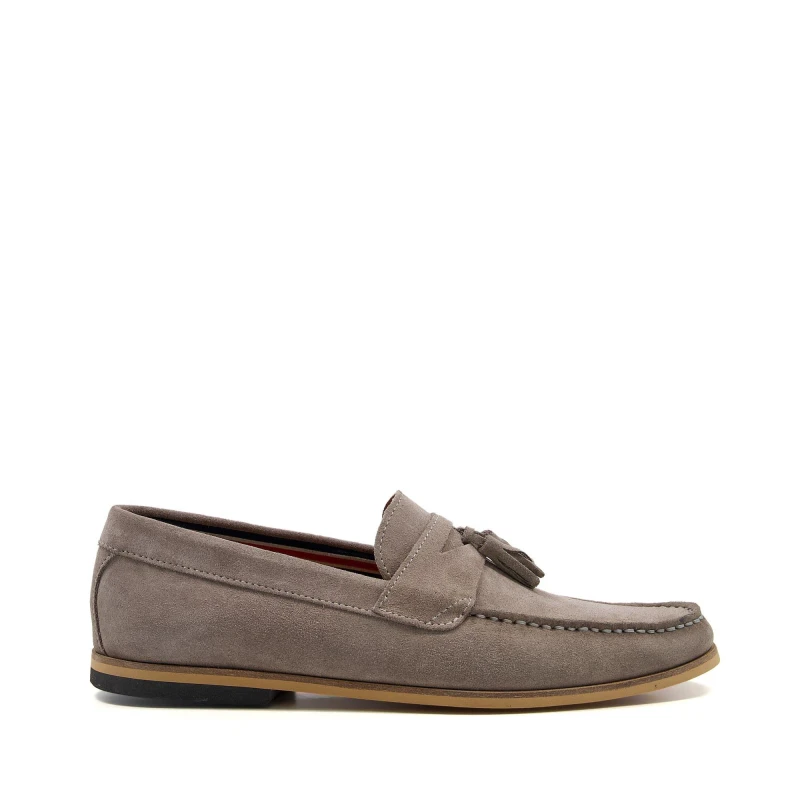Image of Dune London Bart Loafers - Grey Grey 6