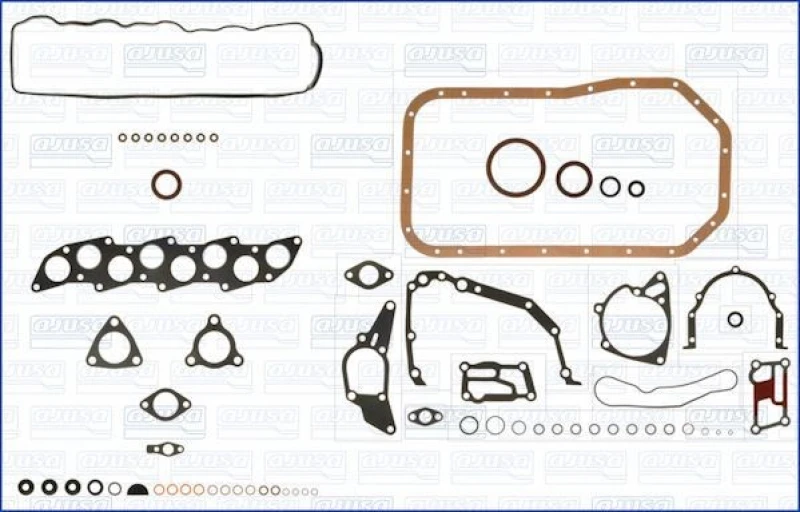 Image of AJUSA Full Gasket Set, engine AJUSA 51066100