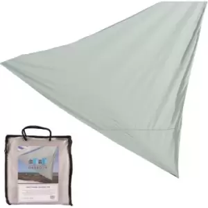 image of Triangle Shade Sail - 3.6m - Grey - Harbour Housewares