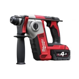 image of Milwaukee Power Tools M18 BH-402C 2 Mode SDS Hammer 18V 2 x 4.0Ah Li-ion