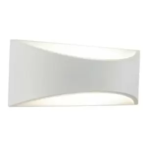 Image of Garden wall lamp Aryana 1 bulb White sand