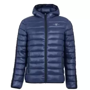 image of SikSilk Bubble Jacket - Blue