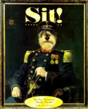 Image of sit the dog portraits of thierry poncelet