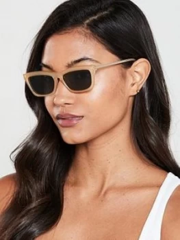 Image of Michael Kors Cateye Sunglasses - Yellow/Grey, Women