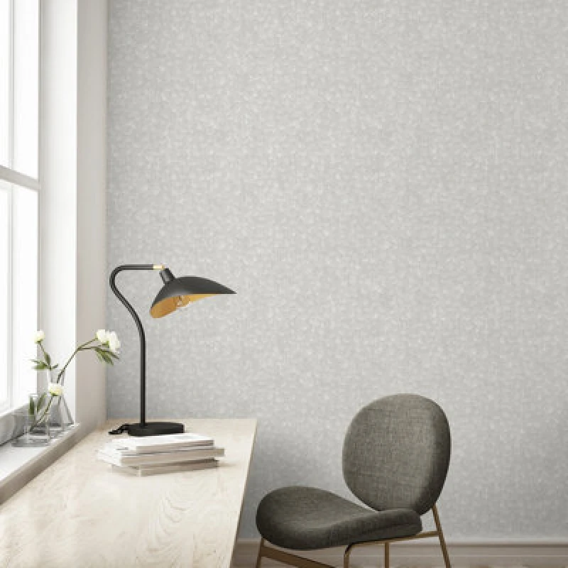 Image of Pappus Warm Grey Muriva Wallpaper