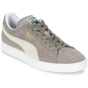 image of Puma SUEDE CLASSIC mens Shoes Trainers in Grey,4,5