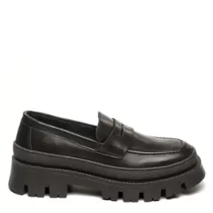 image of Steve Madden Faylin Loafers - Black