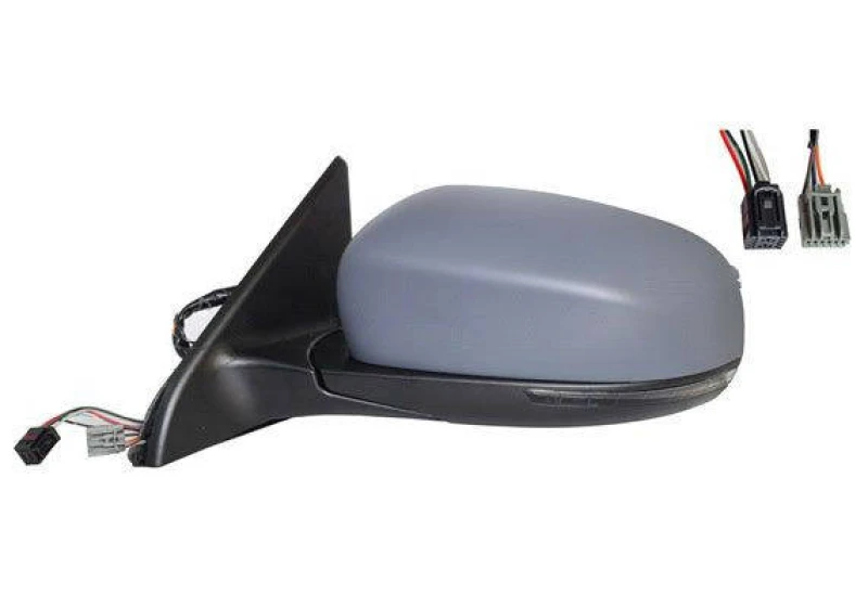 Image of ALKAR 9043828 Wing mirror Left, Electric, Aspherical, primed Outside Mirror (50)