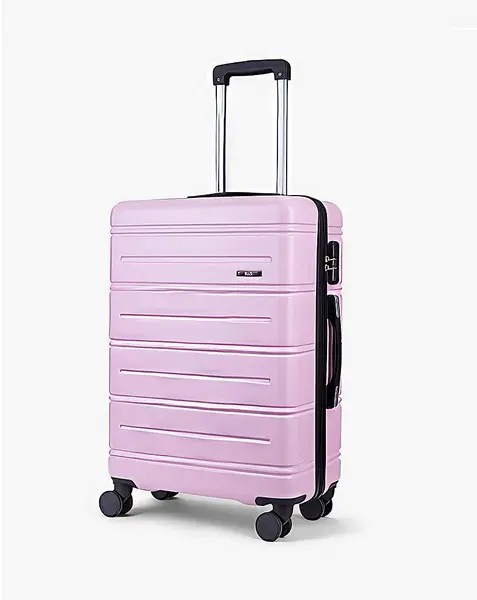 Image of Rock Luggage Lisbon ZW98801 Medium Powder Pink Suitcase