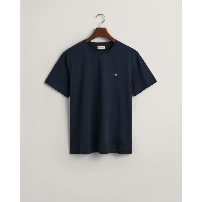 Image of Gant Regular Shield T-Shirt Evening Blue XXL