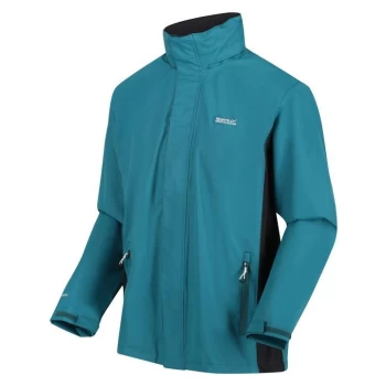 Image of Regatta Matt Waterproof Jacket - PacifcGr/Blk