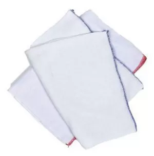 image of Abbey Bleached Dish Cloth Pack 10 21 x 12