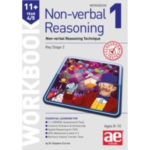 Image of 11+ Non-Verbal Reasoning Year 4/5 Workbook 1 : Non-Verbal Reasoning Technique: 2016 by Andrea F. Richardson (Paperback, 2016)
